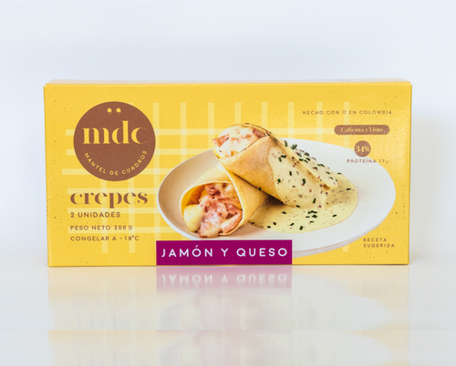 Imagen de Crepes Jamón y Queso